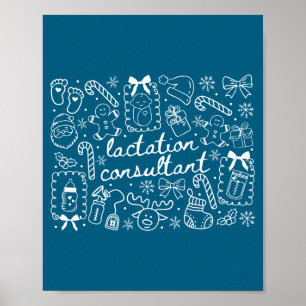Affiche Consultante en lactation Groovy Coquette Allaiteme