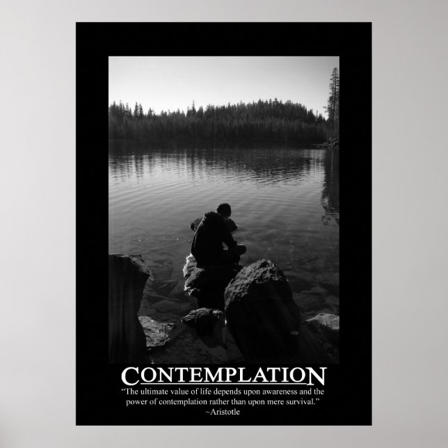 Affiche Contemplation (Devant)