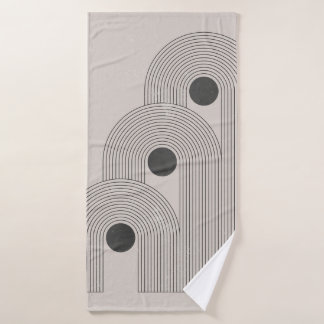 affiche contemporaine Abstraite du milieu du siècl