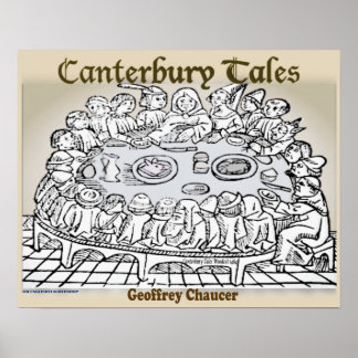 Affiche Contes de Canterbury