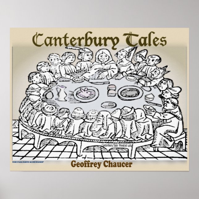 Affiche Contes de Canterbury (Devant)