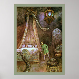 Affiche Contes populaires du Bengale ~ Art Vintage