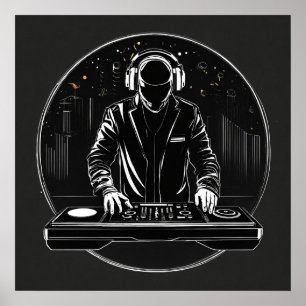 Affiche Contes Tourne-disques