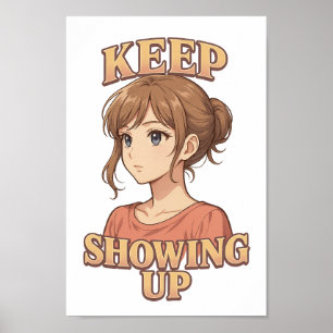 Affiche Continuer à montrer Shojo PNG pour DTF & Crafts