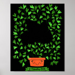 Affiche Continuez à grandir 2 Timothée 3 14 Inspiration ch