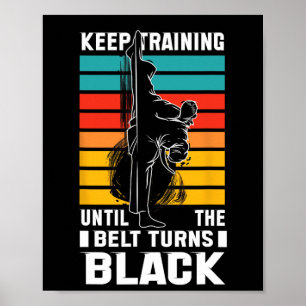 Affiche Continuez l'entraînement jusqu'à ce que la cloche 
