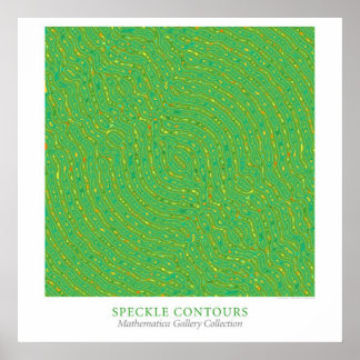 Affiche Contours de Speckle