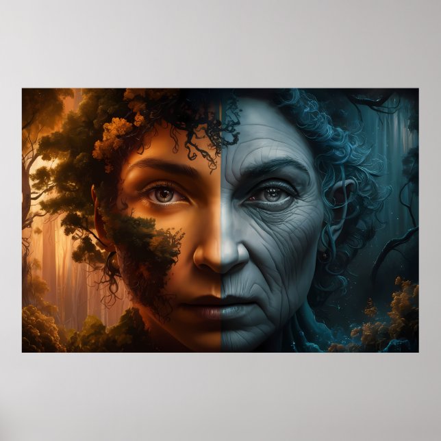 Affiche Contraste éternel : Là où la jeunesse rencontre l' (Devant)