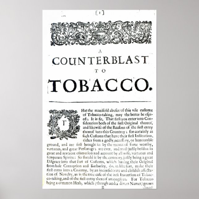 Affiche Contre-blast au tabac (Devant)