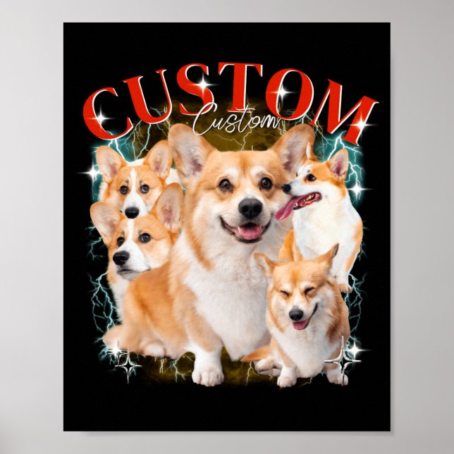Affiche Contrefaçon Animaux Chien Chat Drôle 1bk1  (Devant)