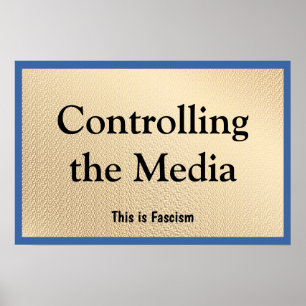 Affiche Contrôler les médias