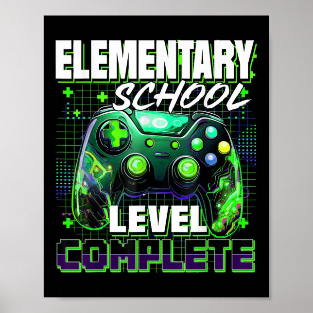Affiche Contrôleur Niveau élémentaire de l'école complète (Devant)