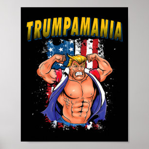 Affiche Convention Républicain Trump Lutte Mème Trumpam