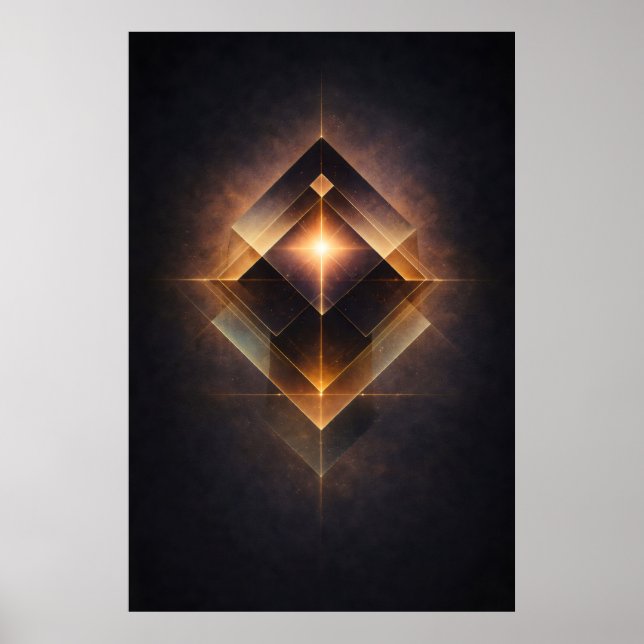 Affiche Convergence Lumineuse (Devant)