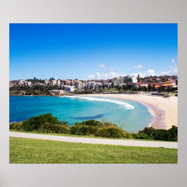 Affiche Coogee Beach, Nouvelle-Galles du Sud, Australie (Devant)