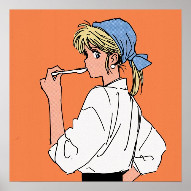 Affiche Cook with a Pearl Earring (Devant)