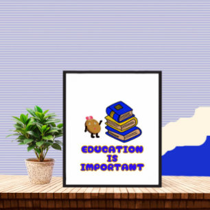 Affiche cookie amusant