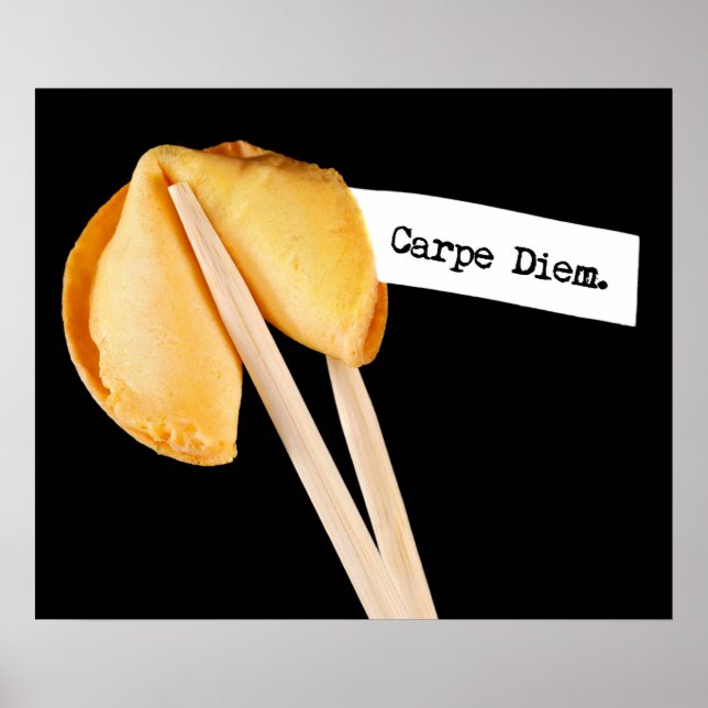 Affiche Cookie Carpe Diem Fortune (Devant)