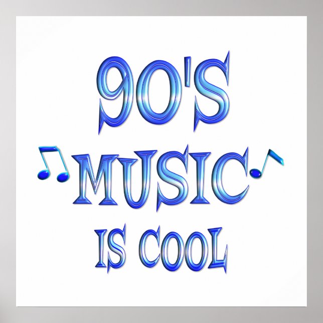 Affiche Cool 90s (Devant)