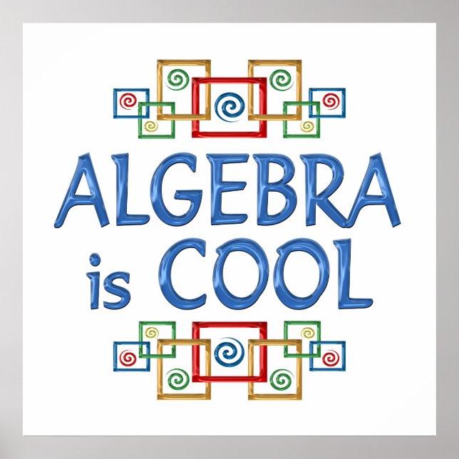 Affiche Cool Algebra (Devant)