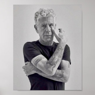 Affiche cool anthony bourdain