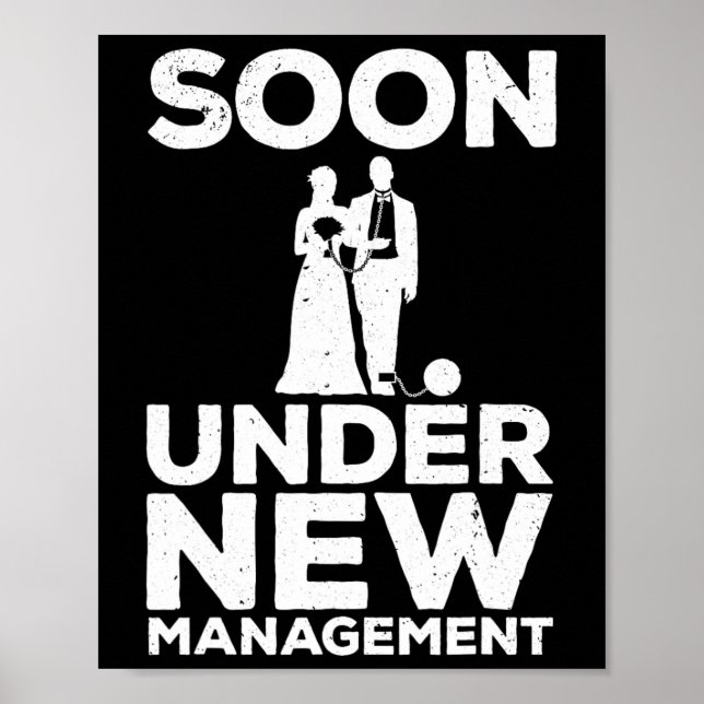 Affiche Cool Bachelor Design Pour Hommes Garçons Groom Bac (Devant)