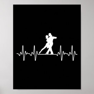 Affiche Cool Ballroom Design Pour Hommes Femmes Danser Bal