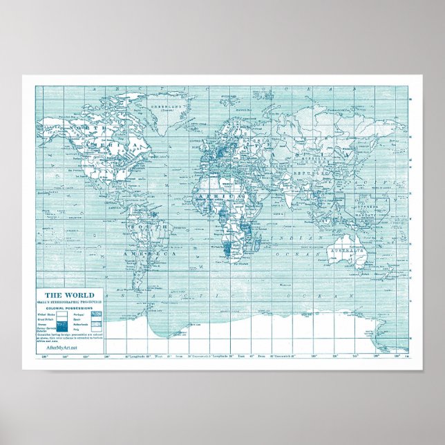 Affiche Cool Blue World (Devant)