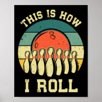 Cool Bowling Art Pour Hommes Bowler Track Bowlin