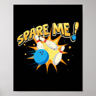 Affiche Cool Bowling Nouveauté Pour Hommes Femmes Bowling 