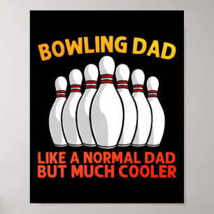 Affiche Cool Bowling Pour Papa Papa Bowling Team Sports Le