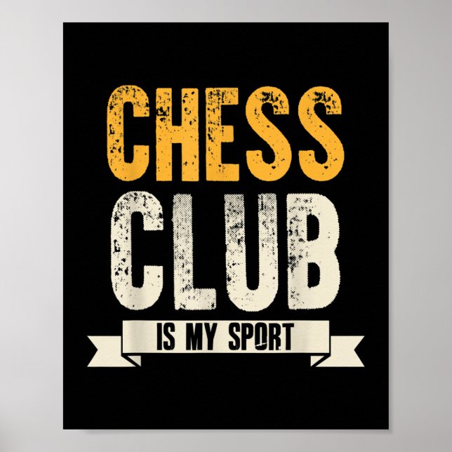 Affiche Cool Chess Player (Devant)