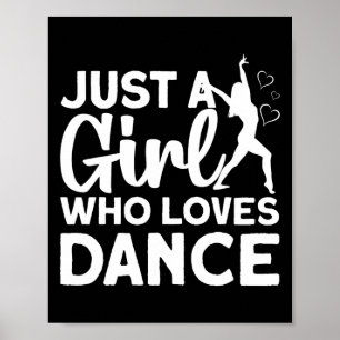 Affiche Cool Dance Art Pour Femmes Ados Jazz Dancing Cl