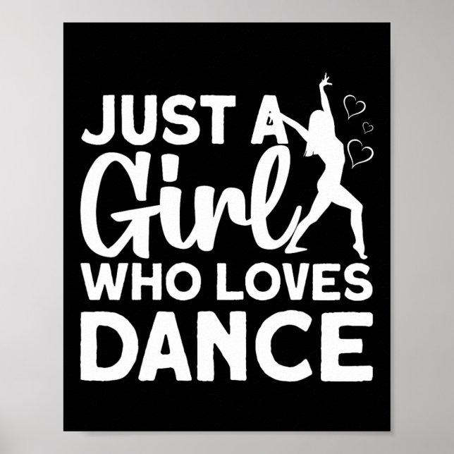 Affiche Cool Dance Art Pour Femmes Ados Jazz Dancing Cl (Devant)