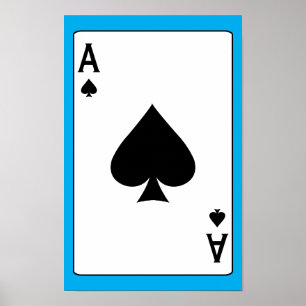 Affiche Cool de l'as des pique
