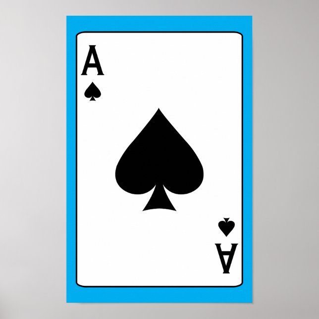 Affiche Cool de l'as des pique (Devant)