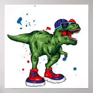 Affiche Cool Dinosaur