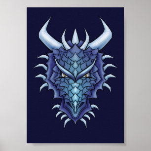 Affiche Cool Dragon Head