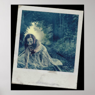 Affiche Cool fille Zombie