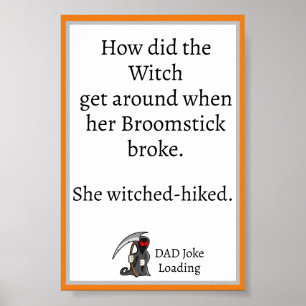 Affiche Cool Funny Papa Joke Design