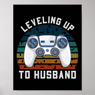 Affiche Cool Futur Mari Fiançailles Hommes Garçons Groom T