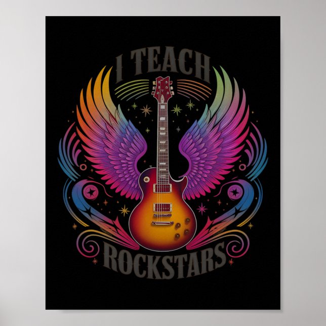 Affiche Cool, j'enseigne aux rock stars Professeur Chorale (Devant)
