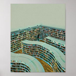 Affiche Cool lecture amant cadeau