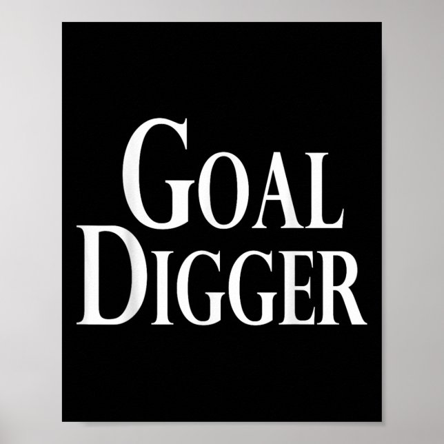 Affiche Cool Objectif Digger Humour original (Devant)