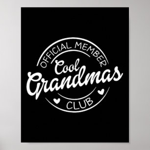 Affiche Cool officiel Grandmas Club Pocket Mère