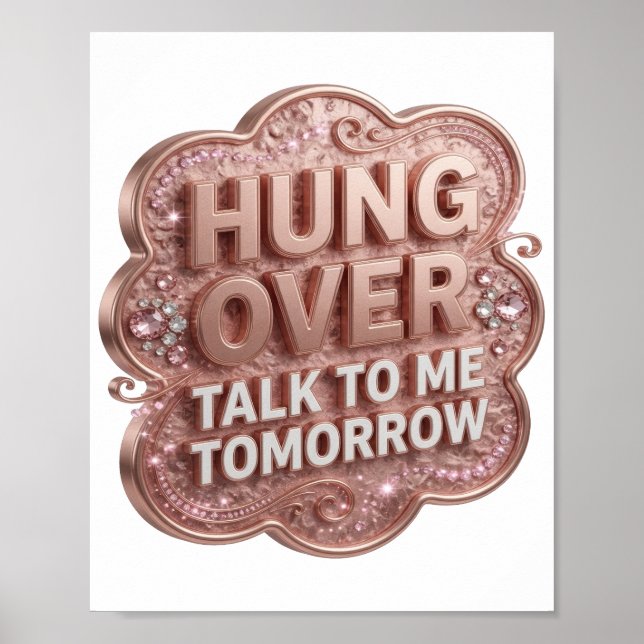 Affiche Cool Or HANGOVER PARLEZ-MOI DEMAIN (Devant)
