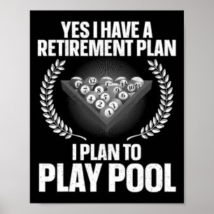 Affiche Cool Pool Conception Pour Hommes Femmes Billard Lo