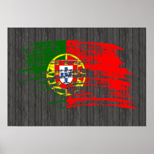 Affiche Cool Portuguese flag design