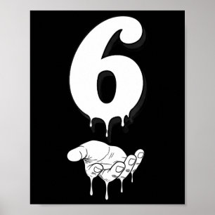 Affiche Cool Six Seven 6 7 Mème Costume Slang Gen Alpha Ma