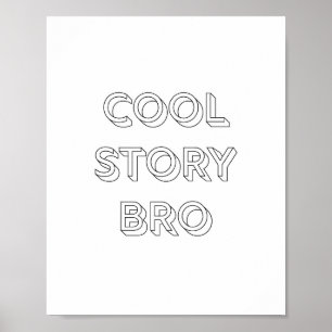 Affiche Cool Story Bro